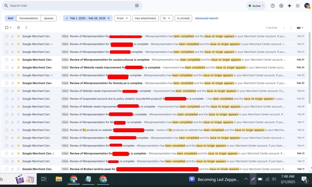 February month work proof – Total 24 GMC approved
