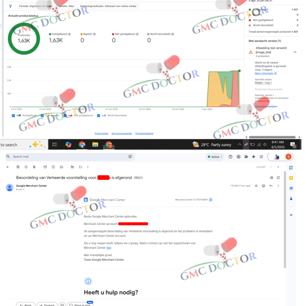 Fix google merchant center misrepresentation