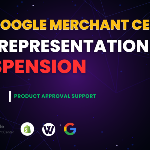 fix google merchant center misrepresentation, suspension fix google merchant center misrepresentation, suspension